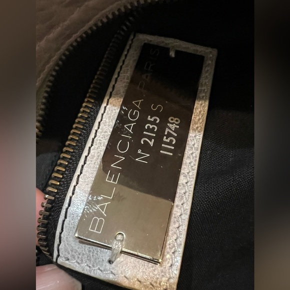 2008 Balenciaga  Classic City bag in ARGENT grey RARE - Picture 3 of 14